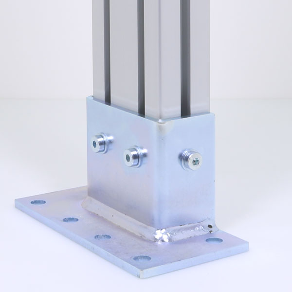 T-Slotted Aluminum Miter Joint